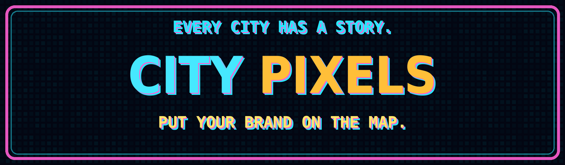 City Pixels premium billboard placement