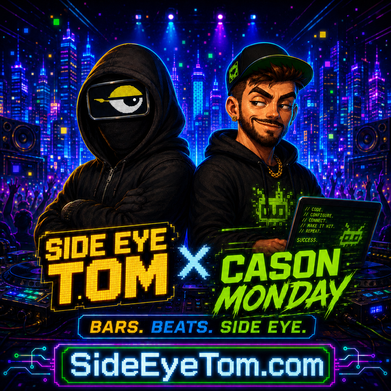 Side Eye Tom and Cason Monday - Bars. Beats. Side Eye.